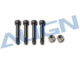 ALIGN Main Blade Screws -  M4x25mm Screws / M4 Nuts - HeliDirect