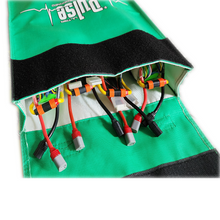 Pulse Green Lipo Safe Bag For 14S Stick Packs - HeliDirect