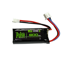 Pulse 600mah 2S 7.4V 35C LiPo Battery - ph2.0 Connector - HeliDirect