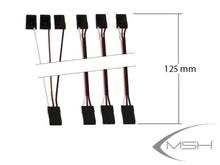 Set of cables for standard receivers 125mm - HeliDirect