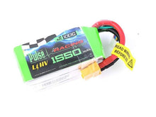 PULSE 1550mAh 100C LiHV 15.2V 4S Lipo Battery - XT60 Connector - HeliDirect