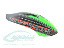 Canomod Airbrush Canopy Green/Carbon - Goblin Black Thunder 700 - HeliDirect