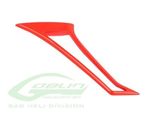 SAB Composite Tail Fin Red - Goblin Urukay Carbon - HeliDirect