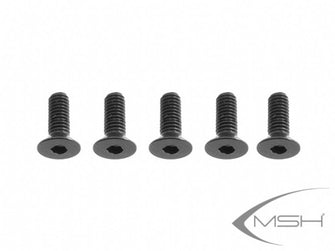 Protos 700 M4x10 Socket Countersunk Head Screws - HeliDirect