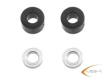XL Protos 480 Head Dampeners Moulded Standard (Black) - HeliDirect